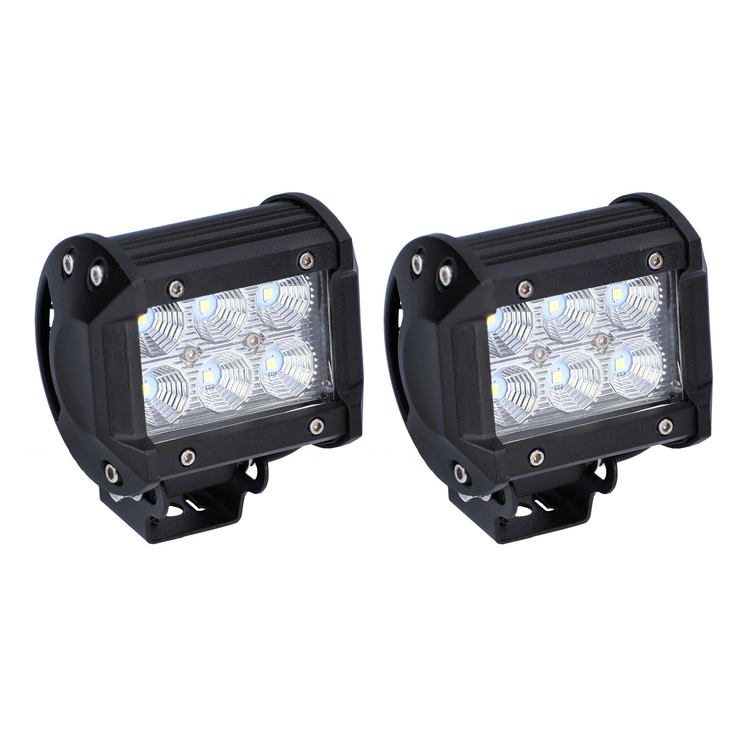 Dual Row METRA Cube Lights - 5D Spot, 6 LED (DL-CL2)