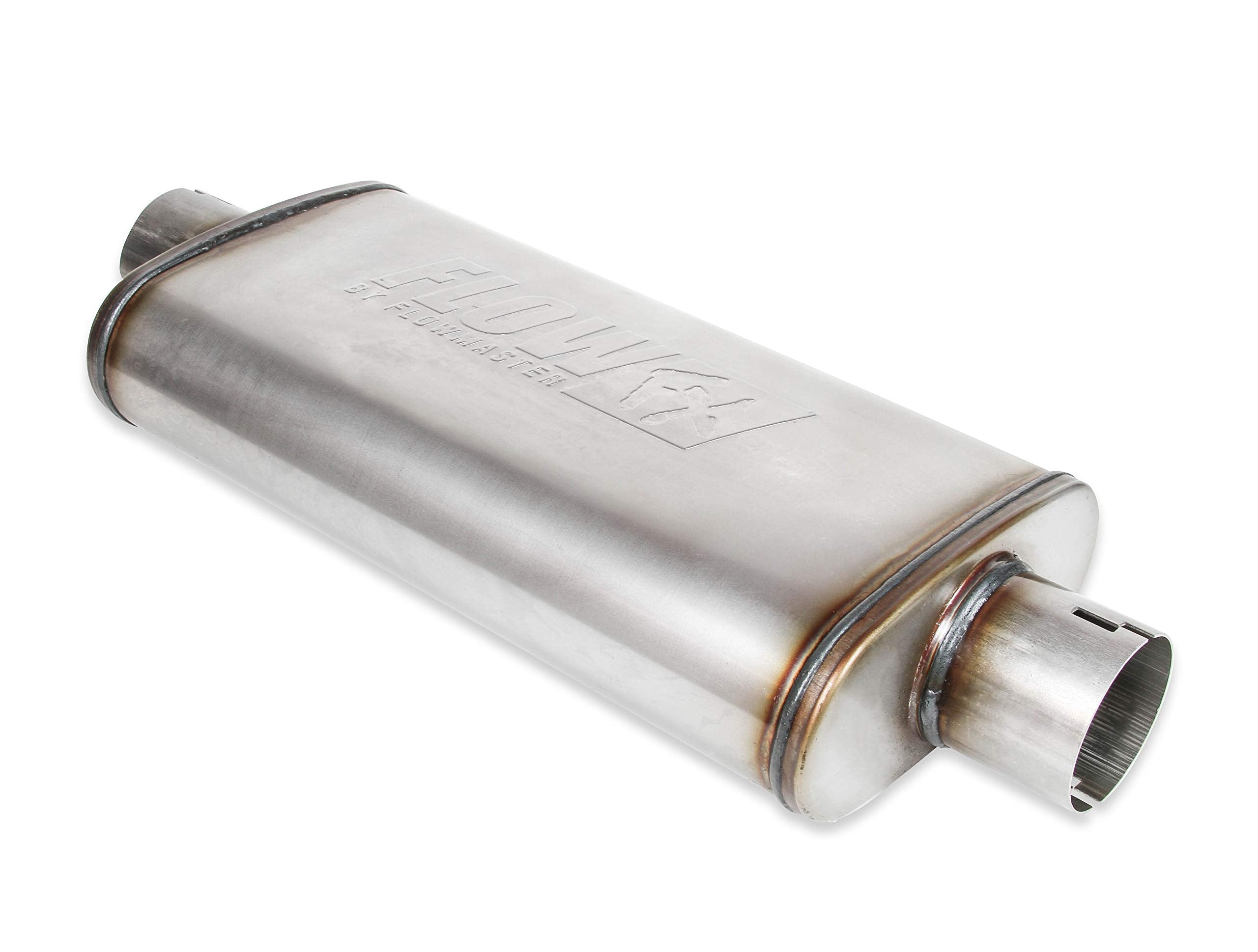 Flowmaster FlowFX 717857 Cat-Back Exhaust Kit 3 Inch 409 Stainless Steel 4.5 Inch Black Ceramic Stainless Steel Tips Compatible with 2014-2019 Classic Body Chevy Silverado GMC Sierra 1500 4.3L 5.3L