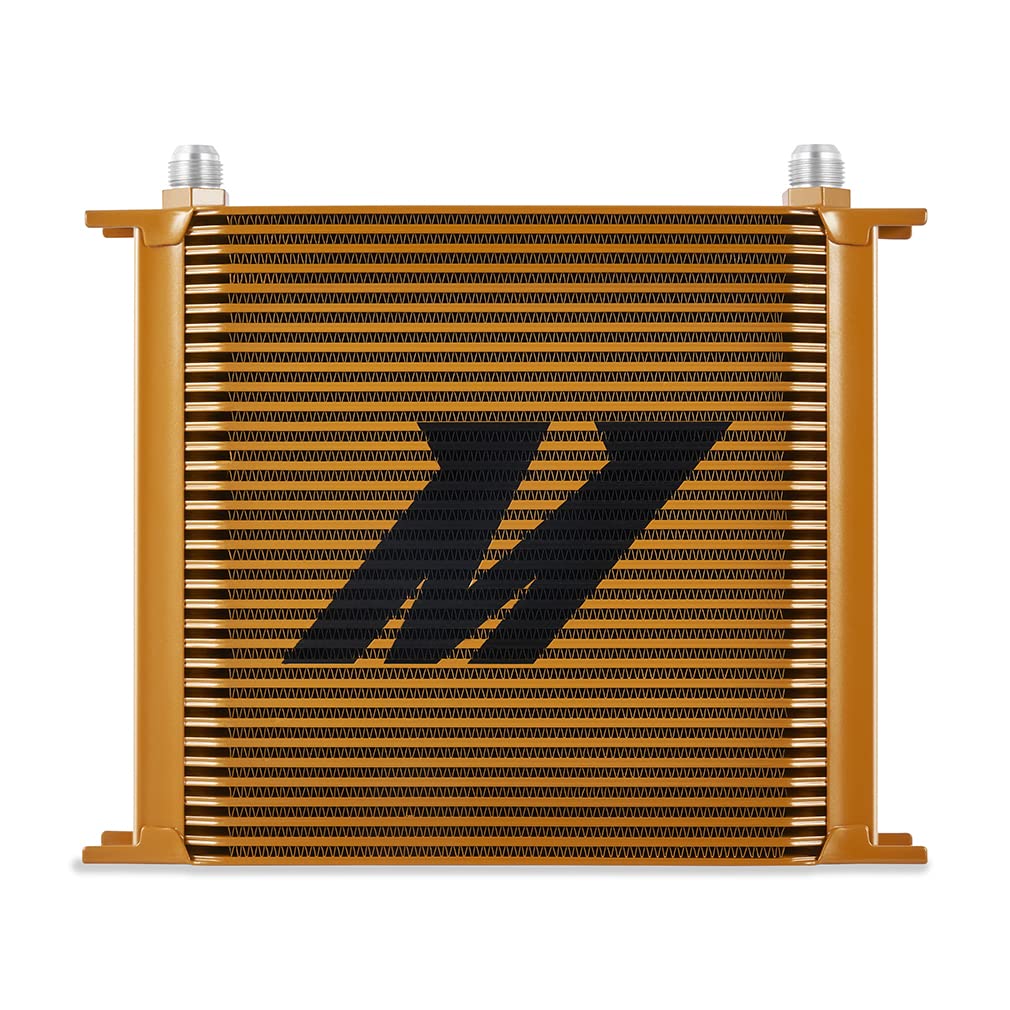 Mishimoto 34-Row Universal Oil Cooler, Gold