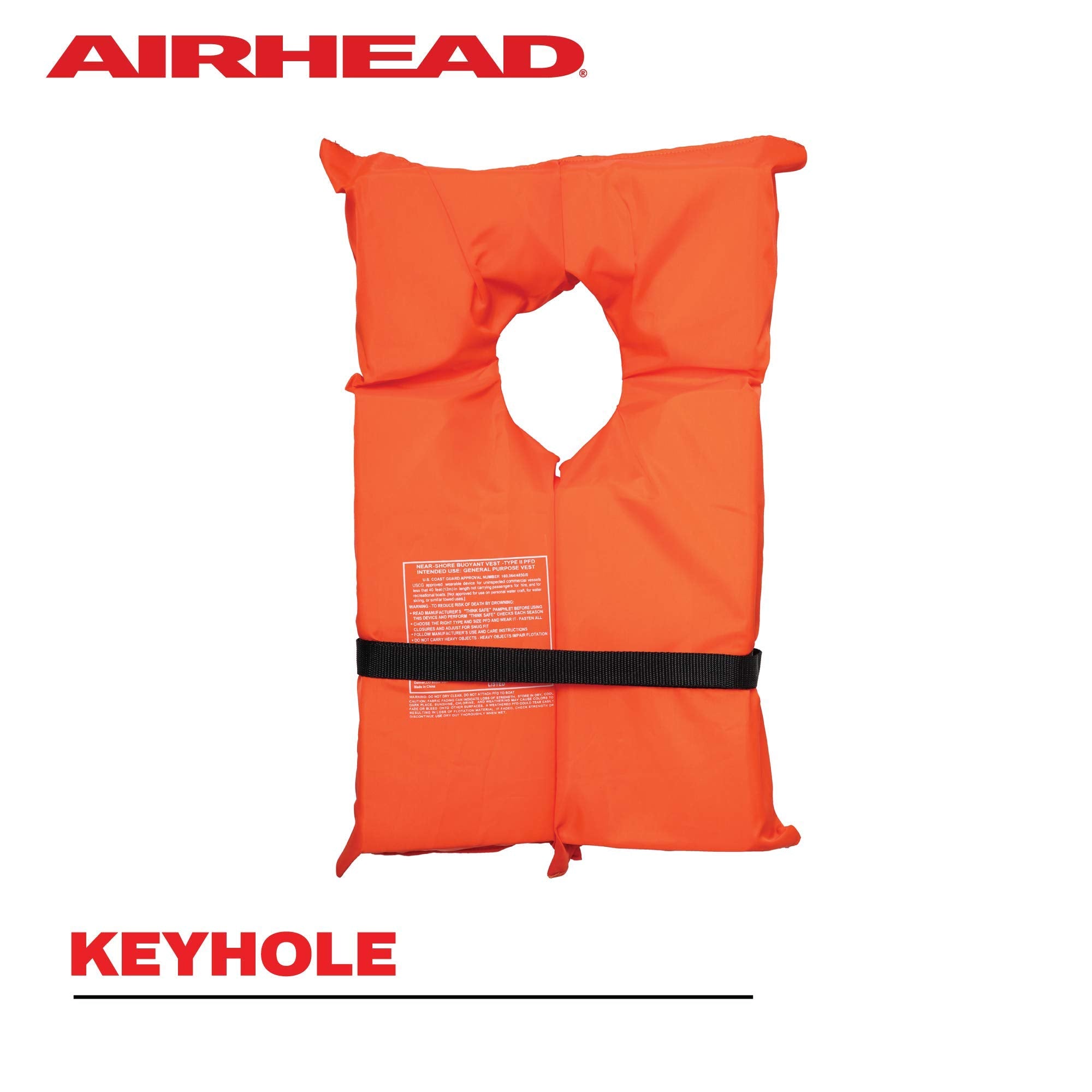Child Airhead Type II Keyhole Vest, Orange