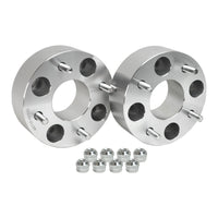 Front/Rear Rugged Wheel Spacer for (2014-20) Yamaha Wolverine/Viking/YXZ, Made Of Aluminum Alloy, Machine Pressed High Tensile Studs, Bolt Pattern: 4 x 110 mm; Thread: M12 x 1.25; Thickness: 2”