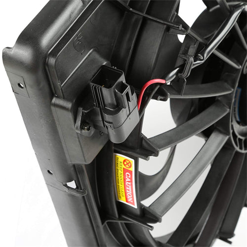 17102.06 | Omix-Ada | Engine Cooling Fan Assembly | OE Reference: 68039593AA | Fits 2007-2011 Jeep Wrangler JK 3.8L