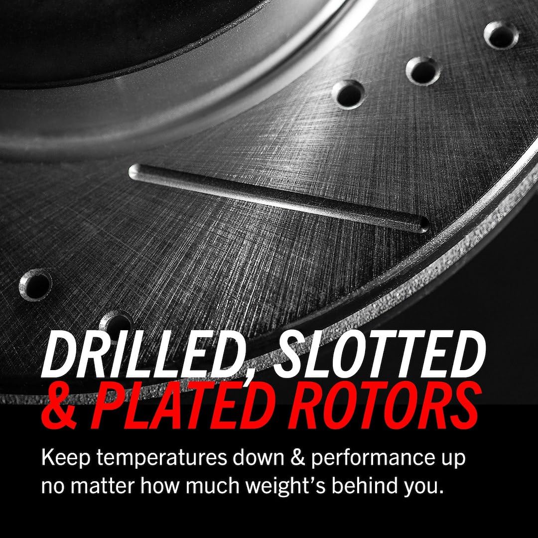 PowerStop - 16-22 Nissan Titan XD Evolution Drilled & Slotted Front Left Rotor (JBR1754XL)