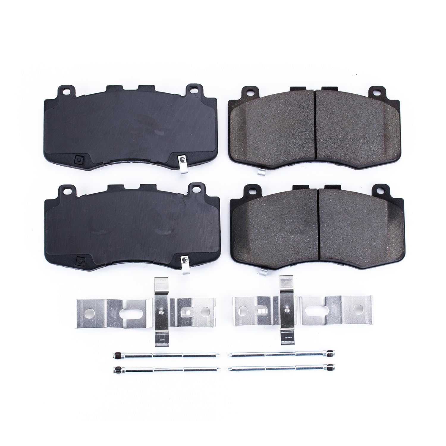 Power Stop Front Brake Kit For 2021 Dodge Durango |Durango 2023-25 |Jeep Grand Cherokee 2018-21 - Ceramic Brake Pads With Installation Hardware, 17-6006