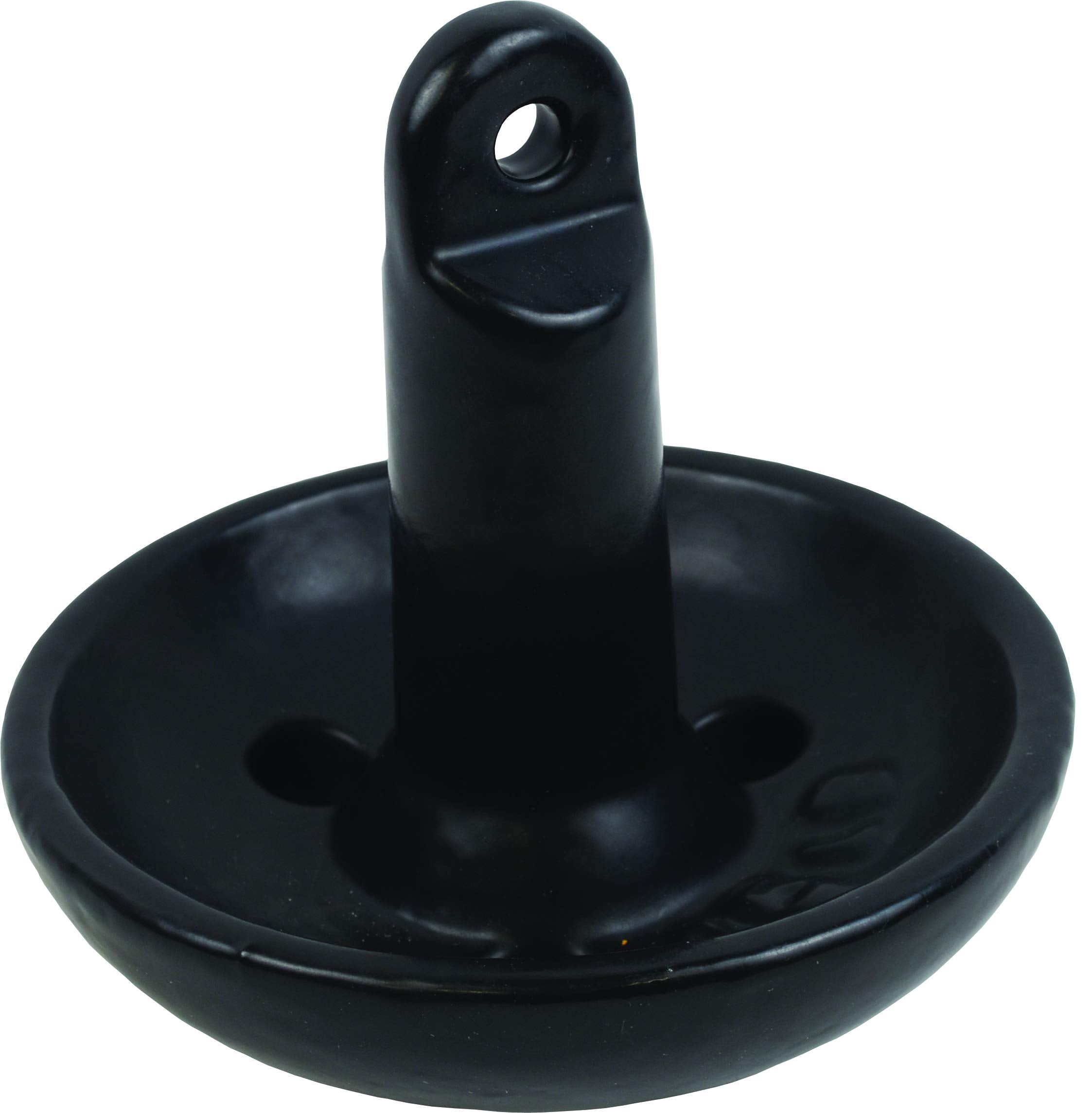 Attwood Mushroom Cast Iron Anchor, 8-Pound, Black PVC-coated