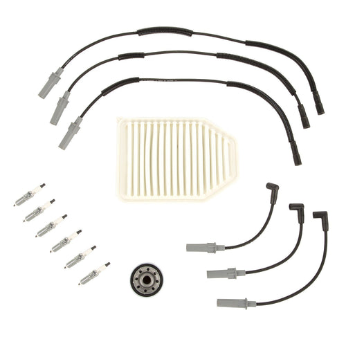 17257.86 | Omix-Ada | Ignition Tune Up Kit | OE Reference: TUK-116 | Fits 2007-2011 Jeep Wrangler JK / JKU 3.8L