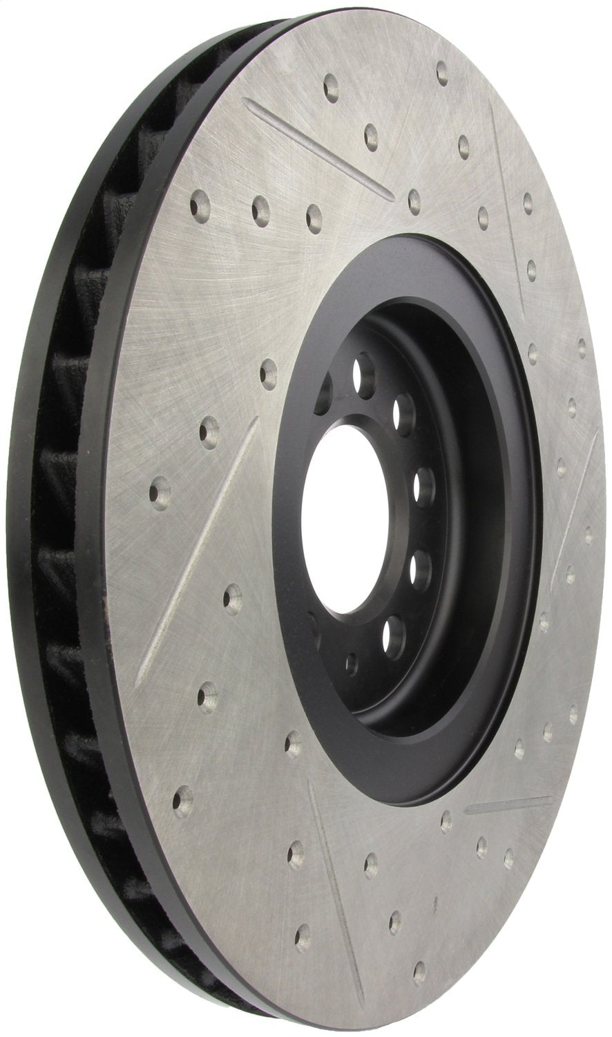 Sport Drilled/Slotted Brake Rotor StopTech 127.33093R (Front Right), 1 Pack
