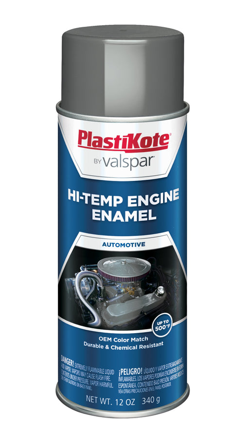216 PlastiKote New Ford Gray Engine Enamel, 12 oz.