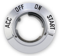 Chrome Ignition Bezel Scott Drake C6TZ-11584-A