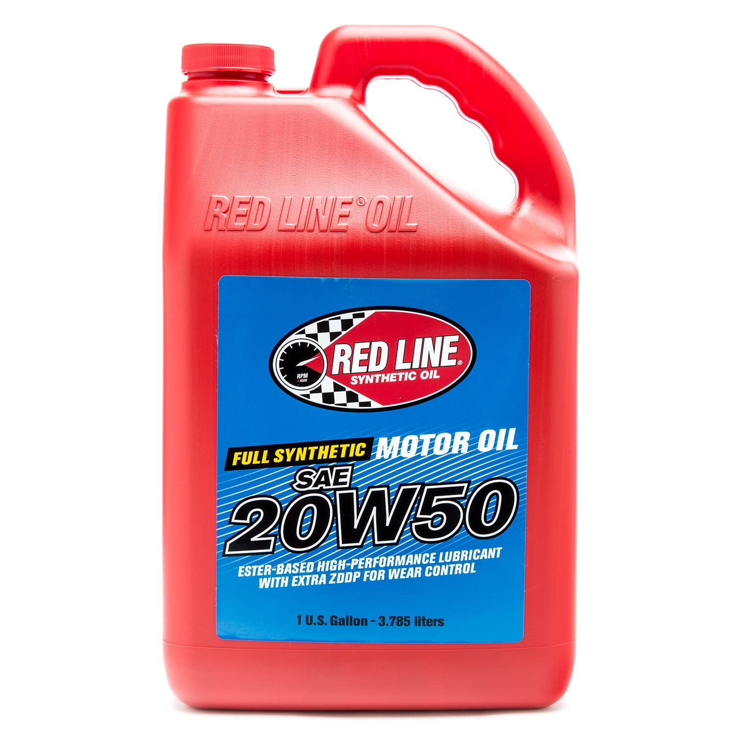 12505 Red Line SAE 20W50 Fully Synthetic Motor Oil - 1 Gallon