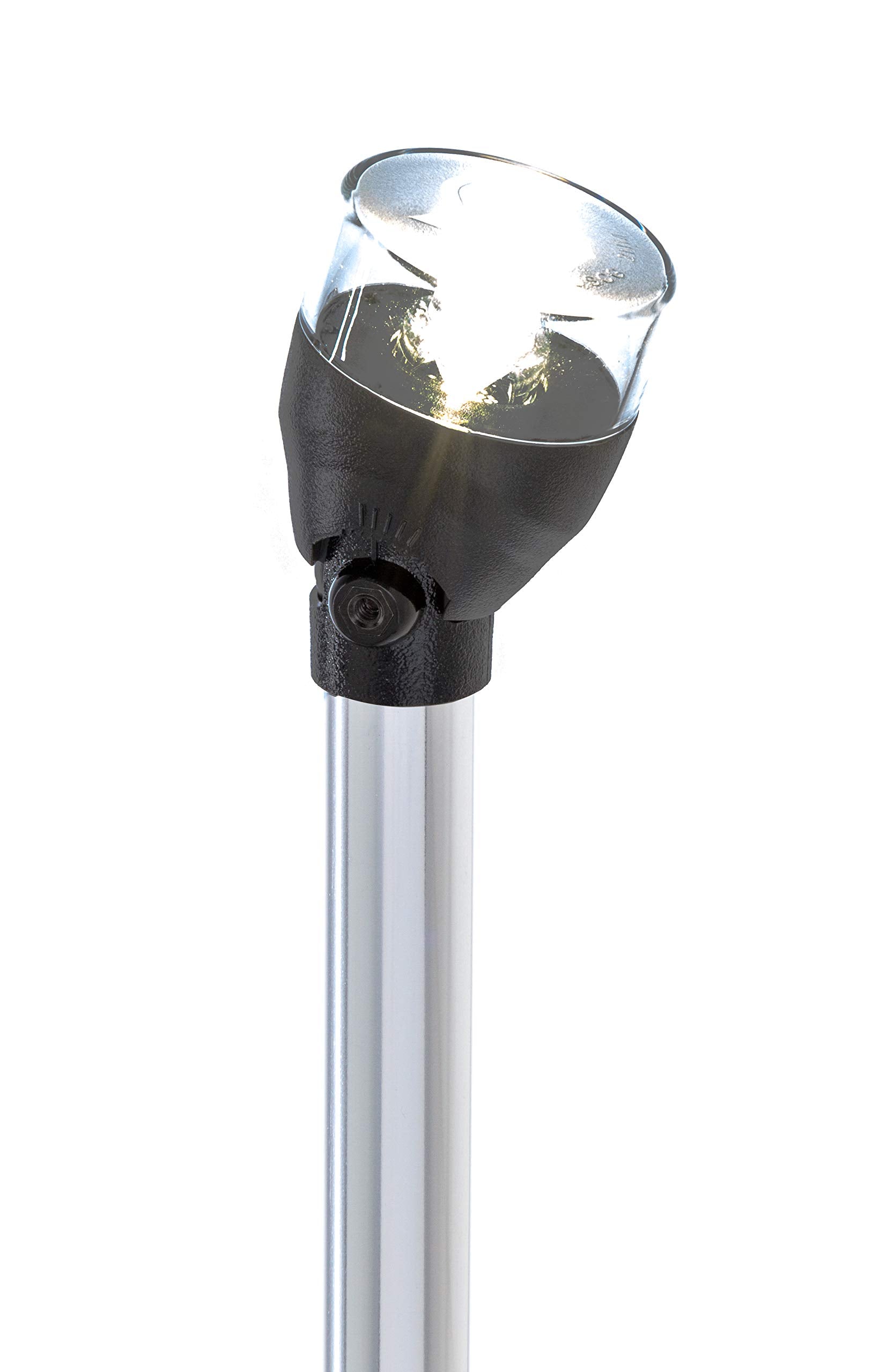 5122-08-7 Attwood All-Round Fixed Base Navigation Light, Black Base, 8-Inch