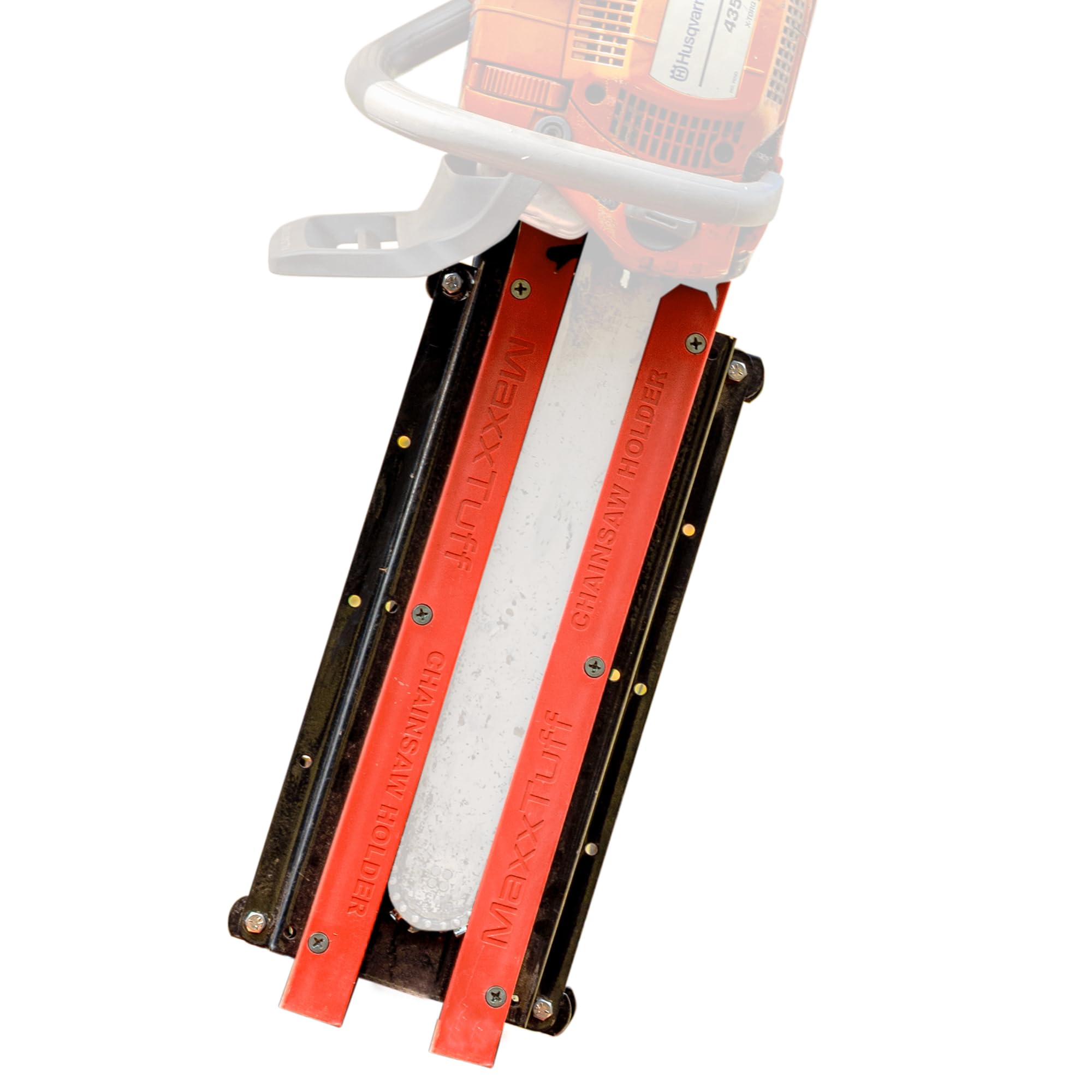 Chainsaw Holder MAXXTUFF Heavy-Duty Tractor ROPS, Model RCSH001