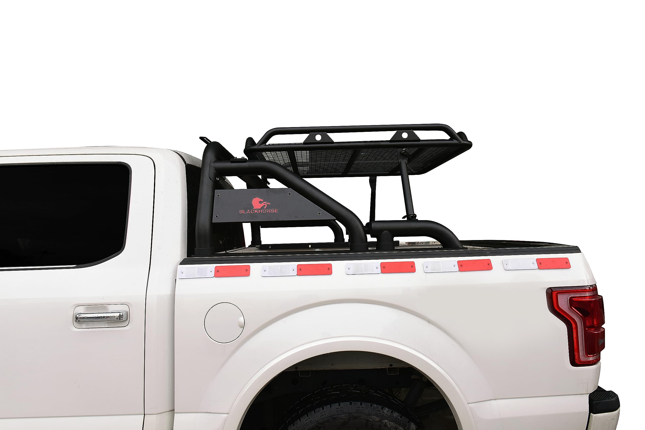 Warrior Black Off Road Black Horse Roll Bar Compatible with 2020-2023 Jeep Gladiator-WRB-09BK