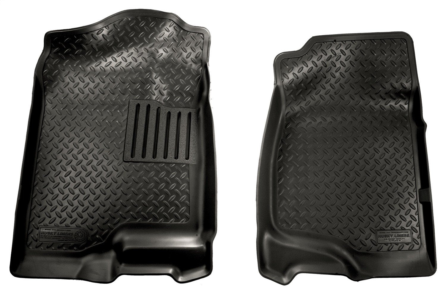 Husky Liners Fits Front Floor Liners 07-13 Silverado/Sierra 1500 Crew/Ext Cab