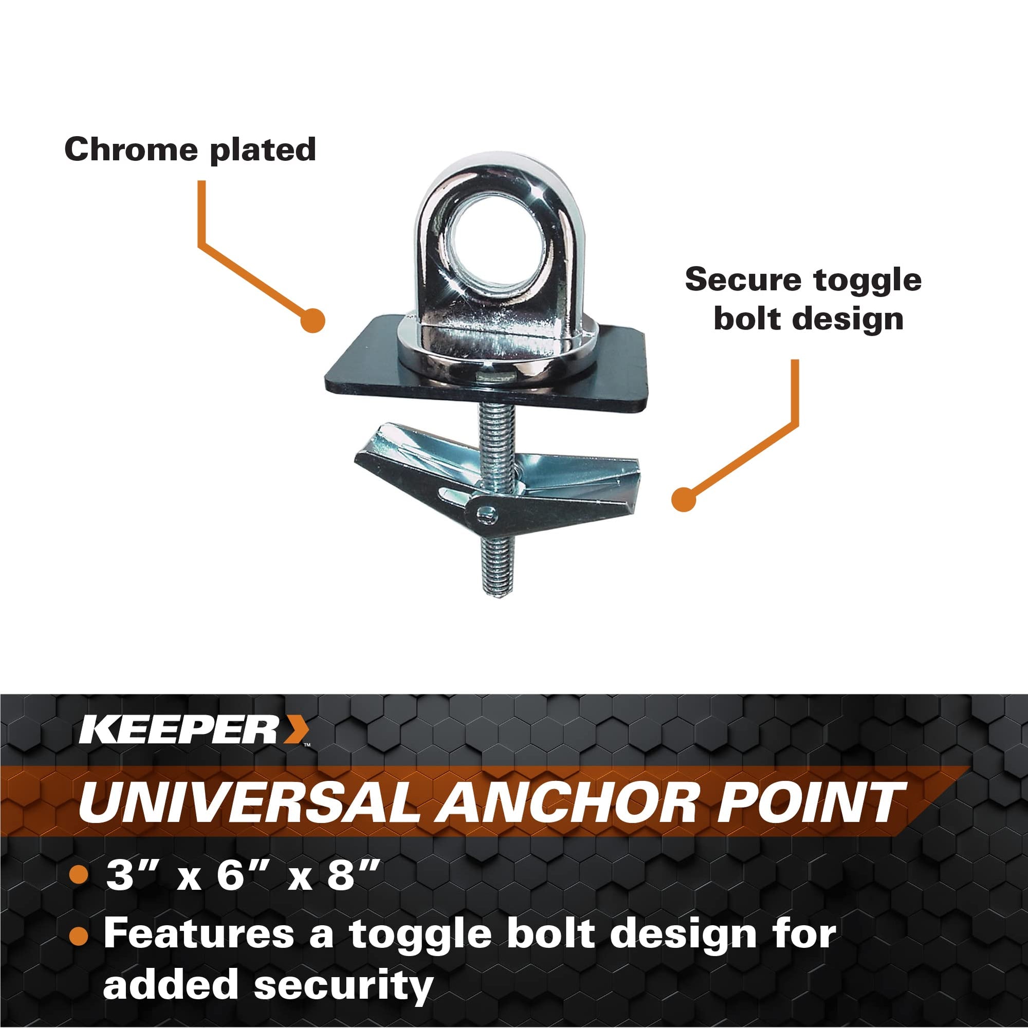 Universal Anchor Point Keeper 05649/5648 - Pack of 2