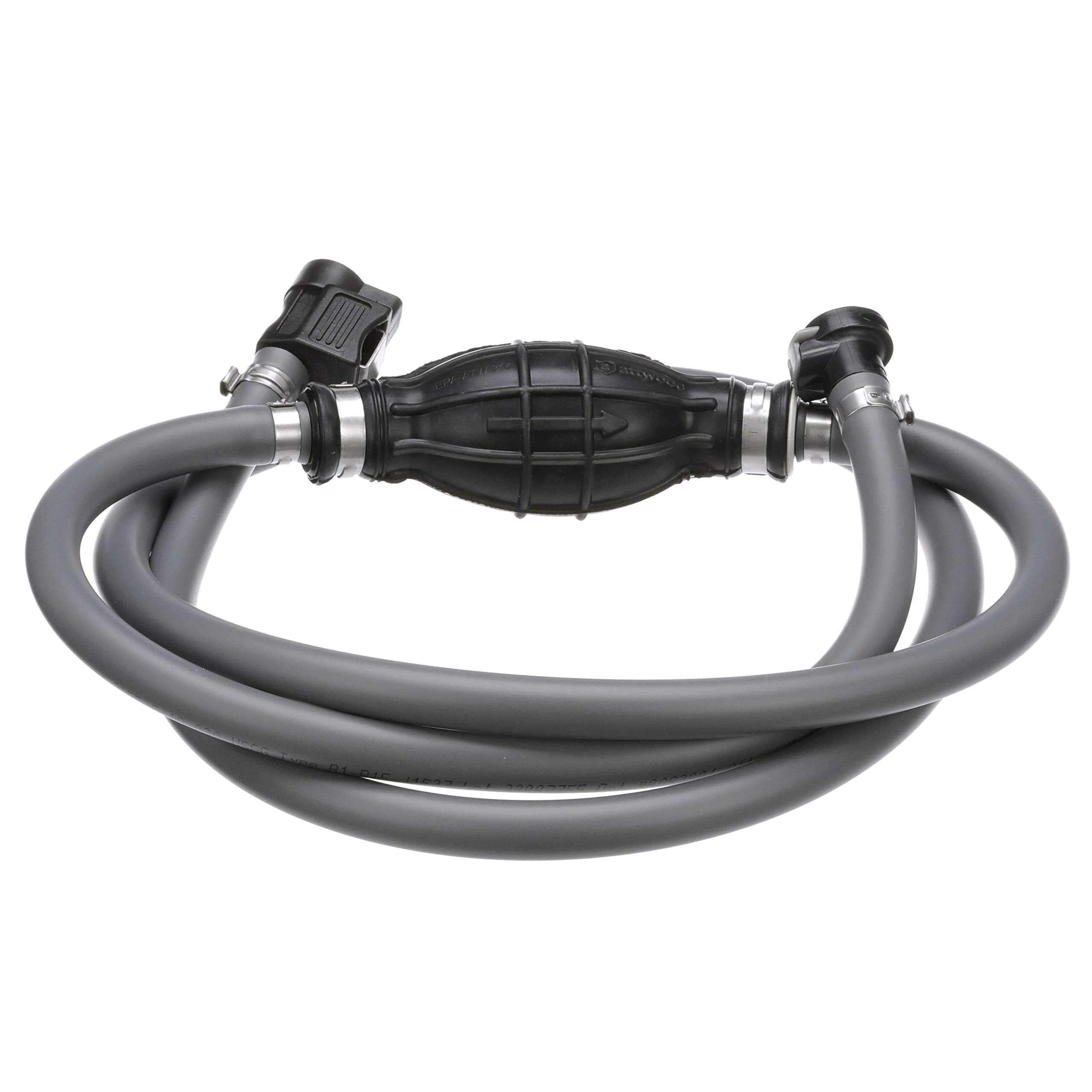 Honda Attwood 93806HUS7 Fuel Line Kit, 6 Feet Long, 3/8-Inch Diameter, Multi-Layer Low-Permeation Primer Bulb