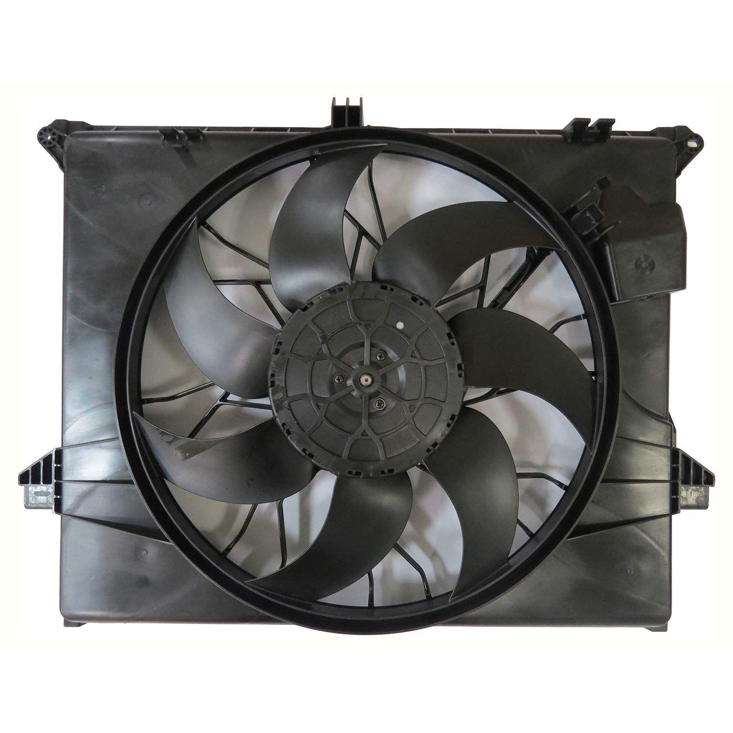 Cooling Fan Assembly TYC 624420 Compatible with 2006-2011 Mercedes Benz ML-350