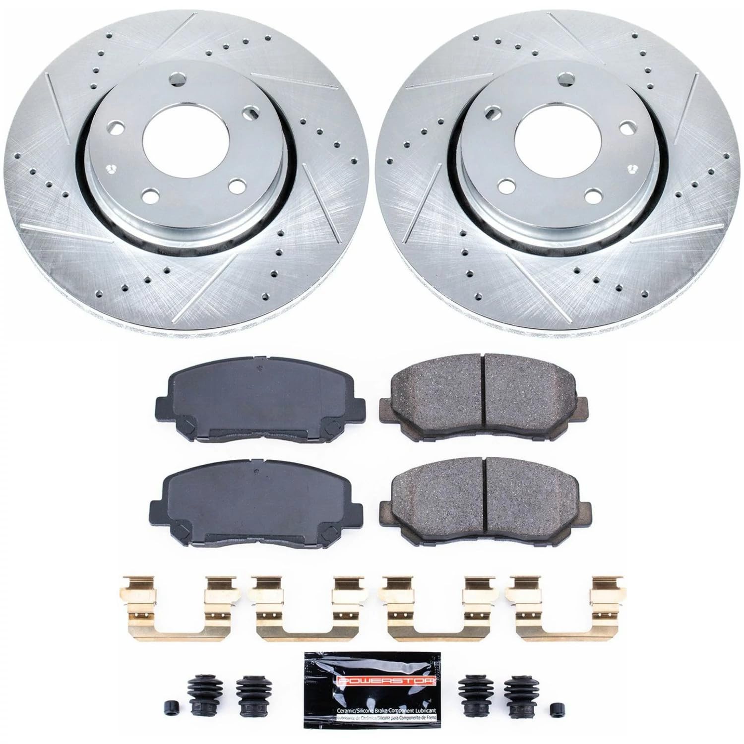 Z23 Evolution Sport Brake Upgrade Kit Power Stop K7689 For Mazda CX-5 2016-2023 [Model Specific]