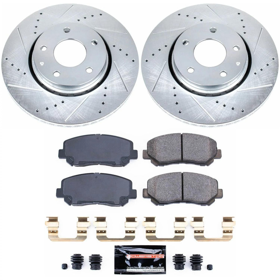 Z23 Evolution Sport Brake Upgrade Kit Power Stop K7689 For Mazda CX-5 2016-2023 [Model Specific]