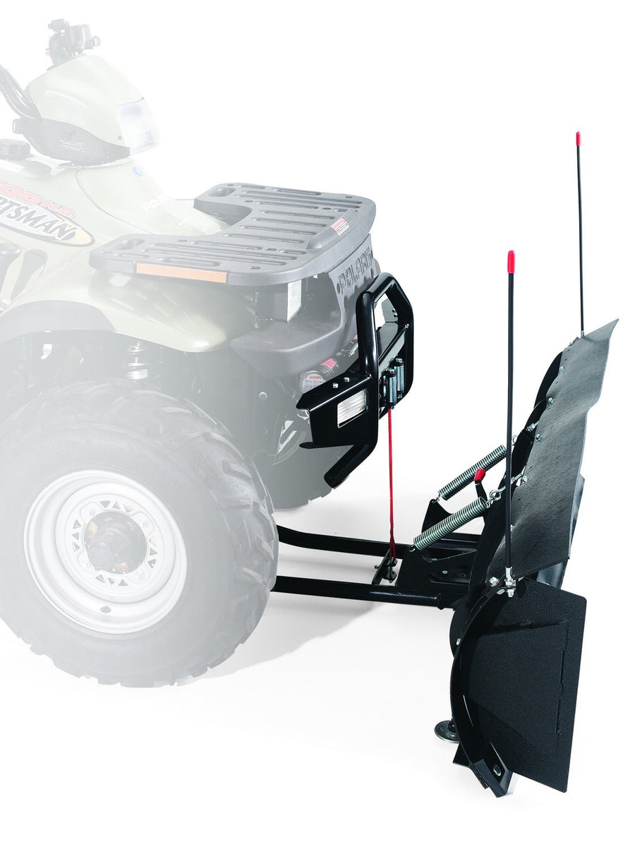 WARN Powersports 80607 ATV Snow Plow Deflector for Straight Blades ProVantage, Black