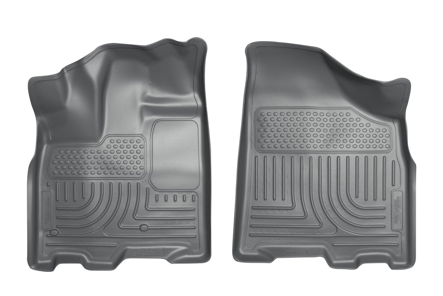 Weatherbeater Husky Liners Floor Mats | Fits 2011-2020 Toyota Sienna (7 & 8 Passenger Models) | Front Row, 2-pc Grey - 18852