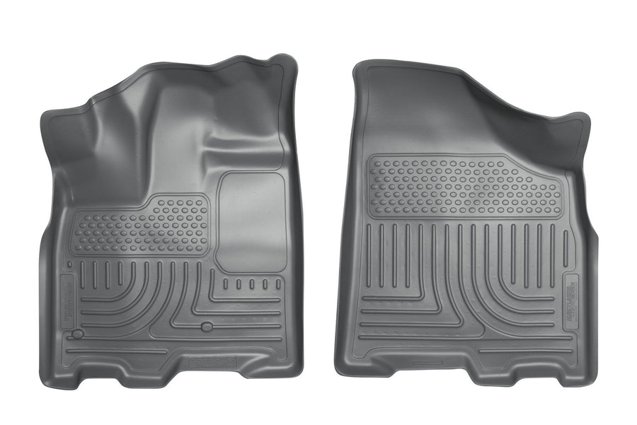 Weatherbeater Husky Liners Floor Mats | Fits 2011-2020 Toyota Sienna (7 & 8 Passenger Models) | Front Row, 2-pc Grey - 18852