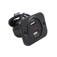 Battery Doctor WirthCo 20602 Dual USB Charger with Voltage Meter