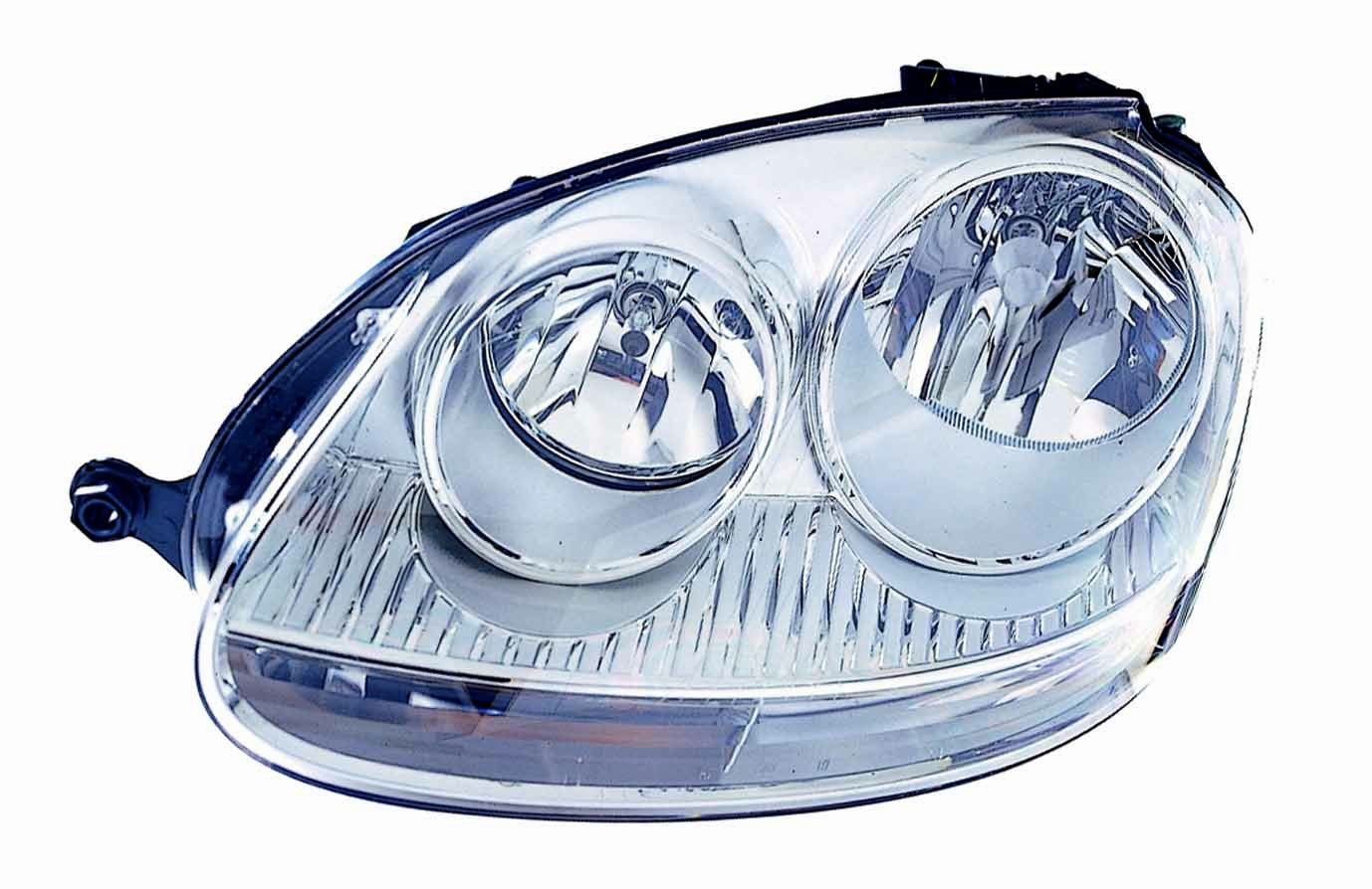 Volkswagen Jetta Driver Side Depo 341-1118L-AC Composite Headlamp Assembly