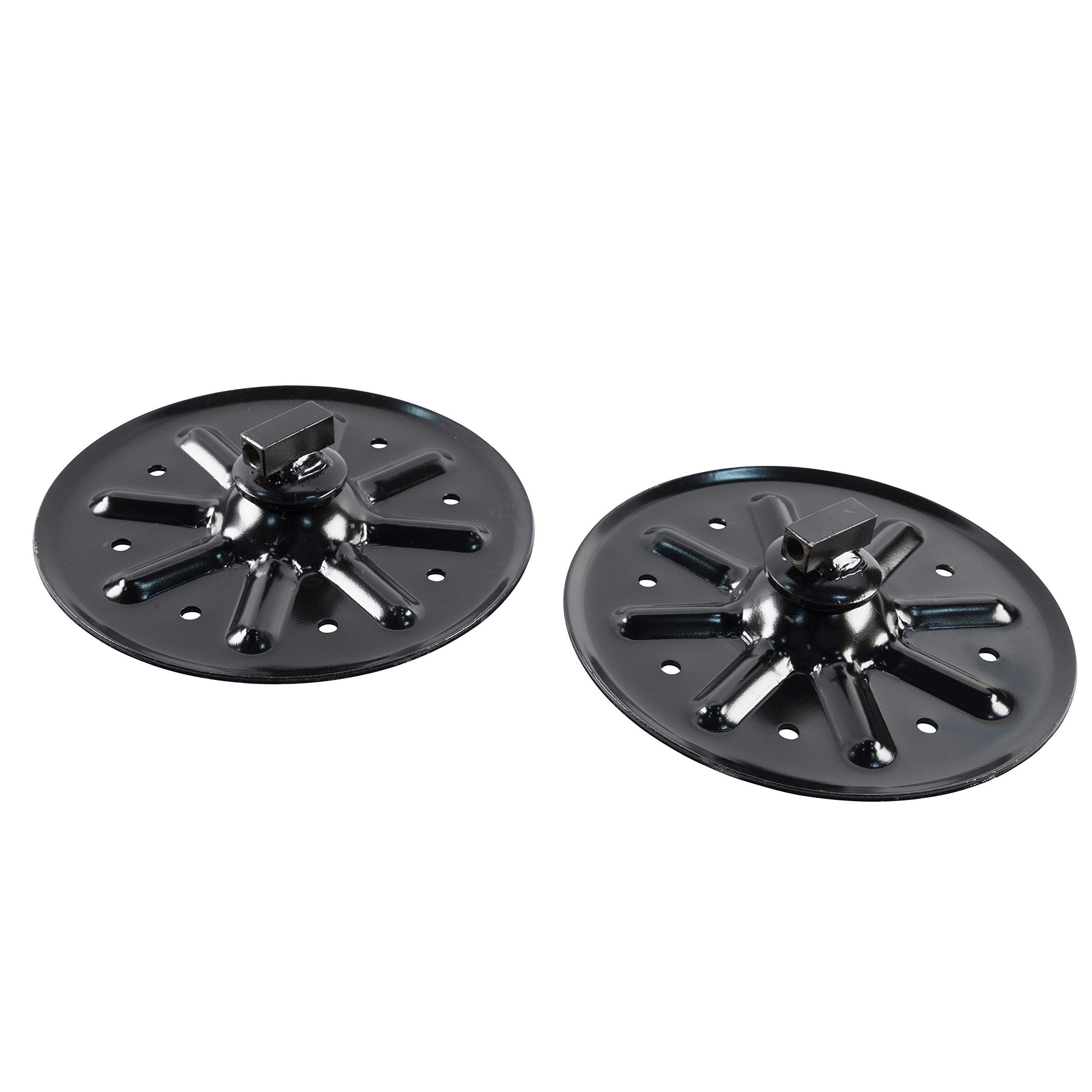 314667 Lippert Components - 9" Round Landing Gear Foot Pad - 2 Pack