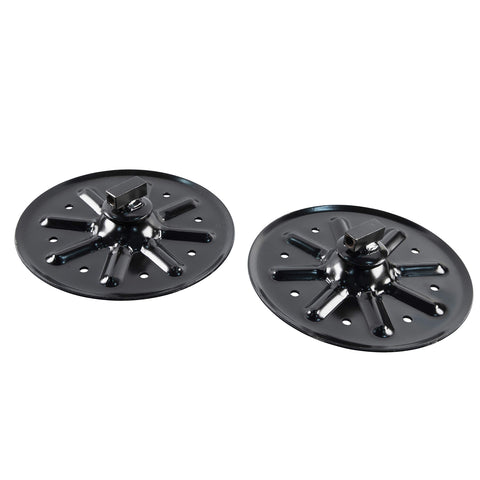 314667 Lippert Components - 9" Round Landing Gear Foot Pad - 2 Pack