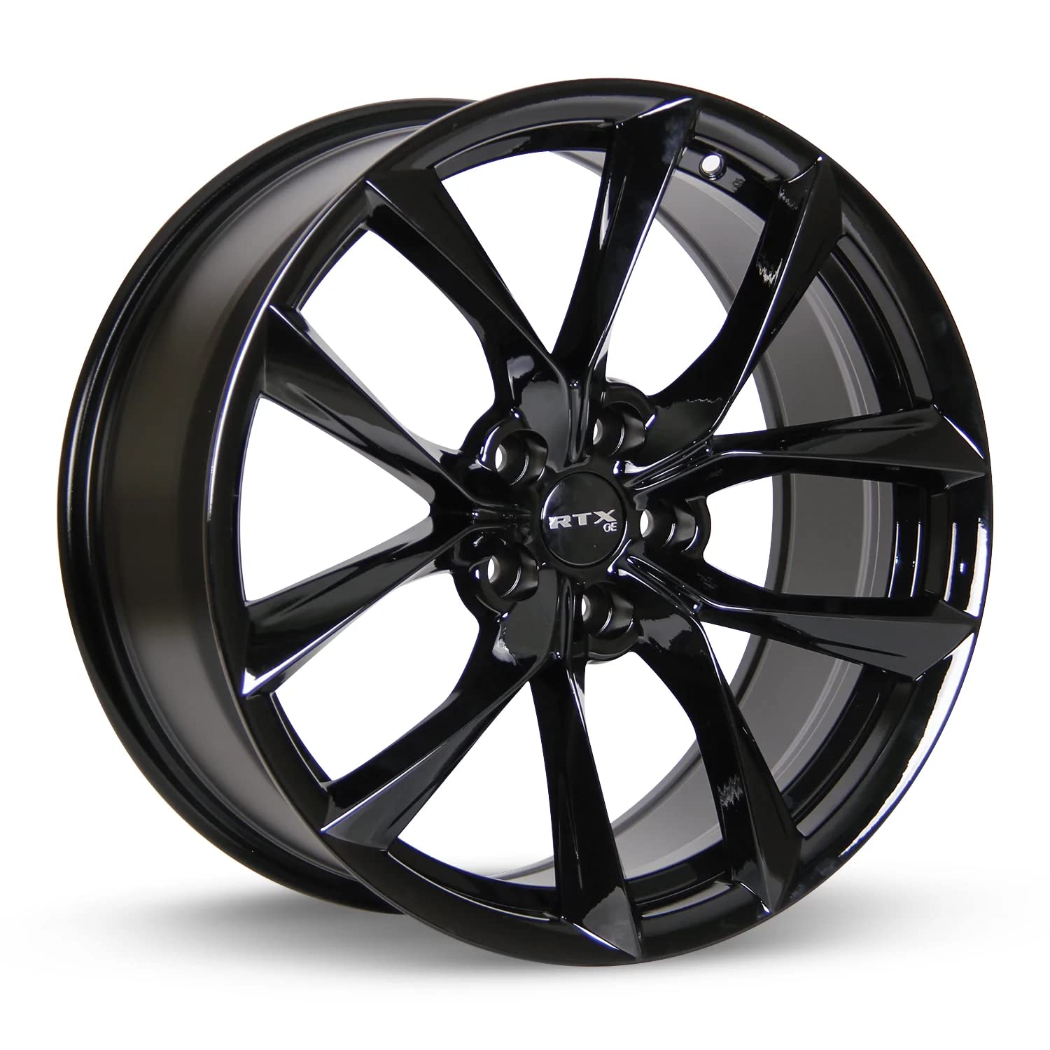 Custom RTX Wheel - 18x8.5, 35 Offset, 5x114.3 Bolt Pattern, 64.1mm Hub - Gloss Black Rim