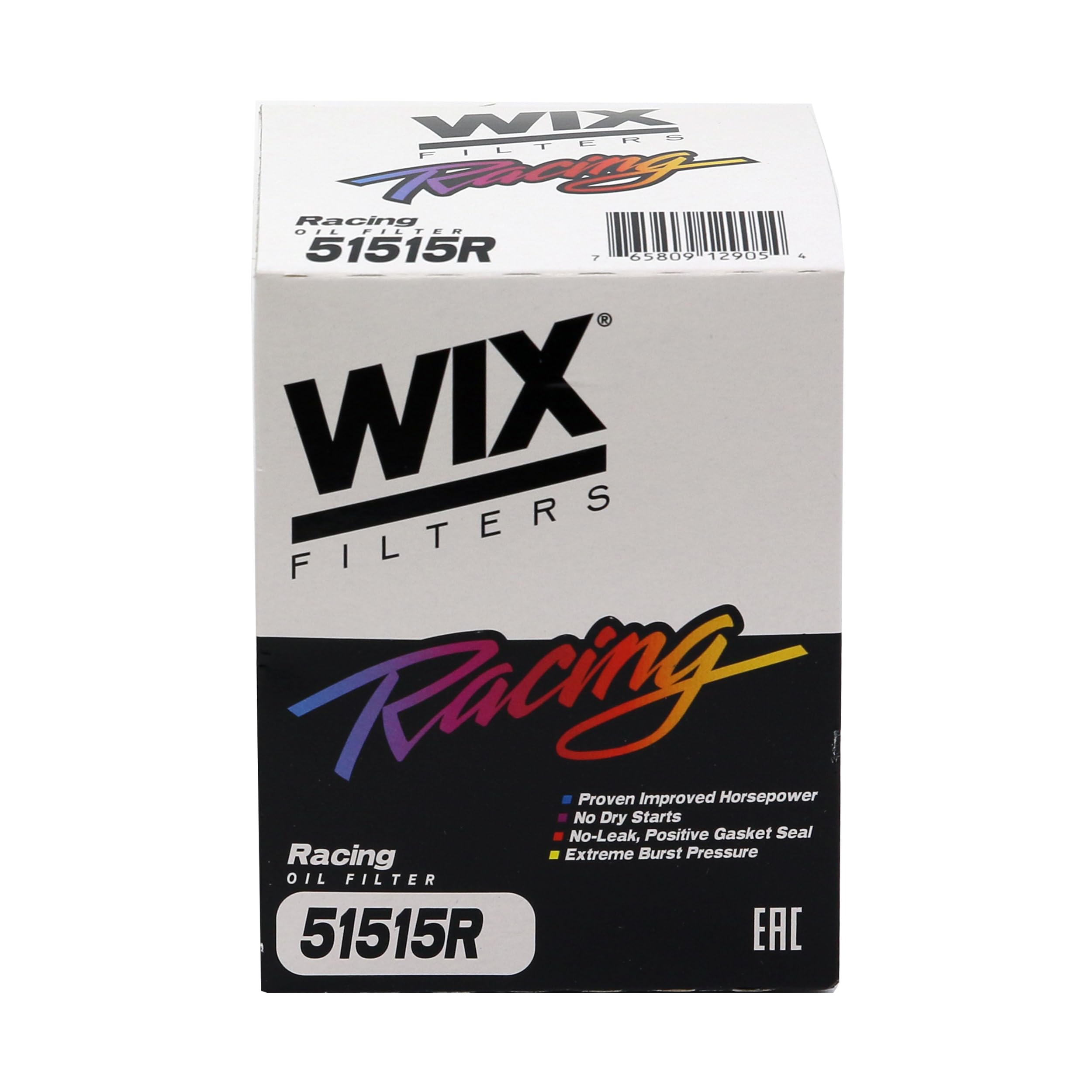 WIX Racing High Efficiency Endurance Oil Filter 51515R, Built for Dirt, Clay or Off-Road Tracks