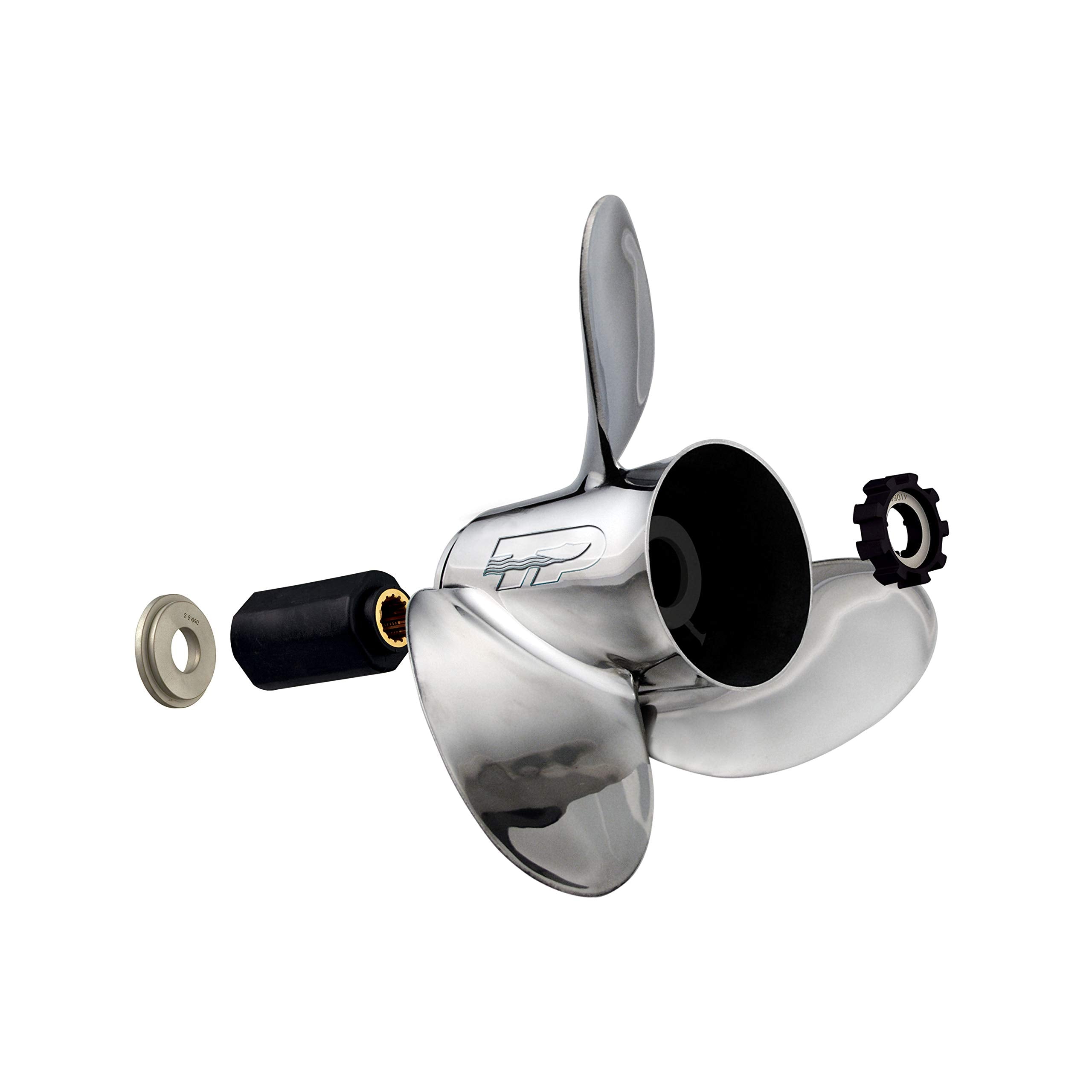 Mach3™ OS™ Turning Point Express® - Right Hand - Stainless Steel Propeller - OS-1619-3-Blade - 15.6" x 19 Pitch