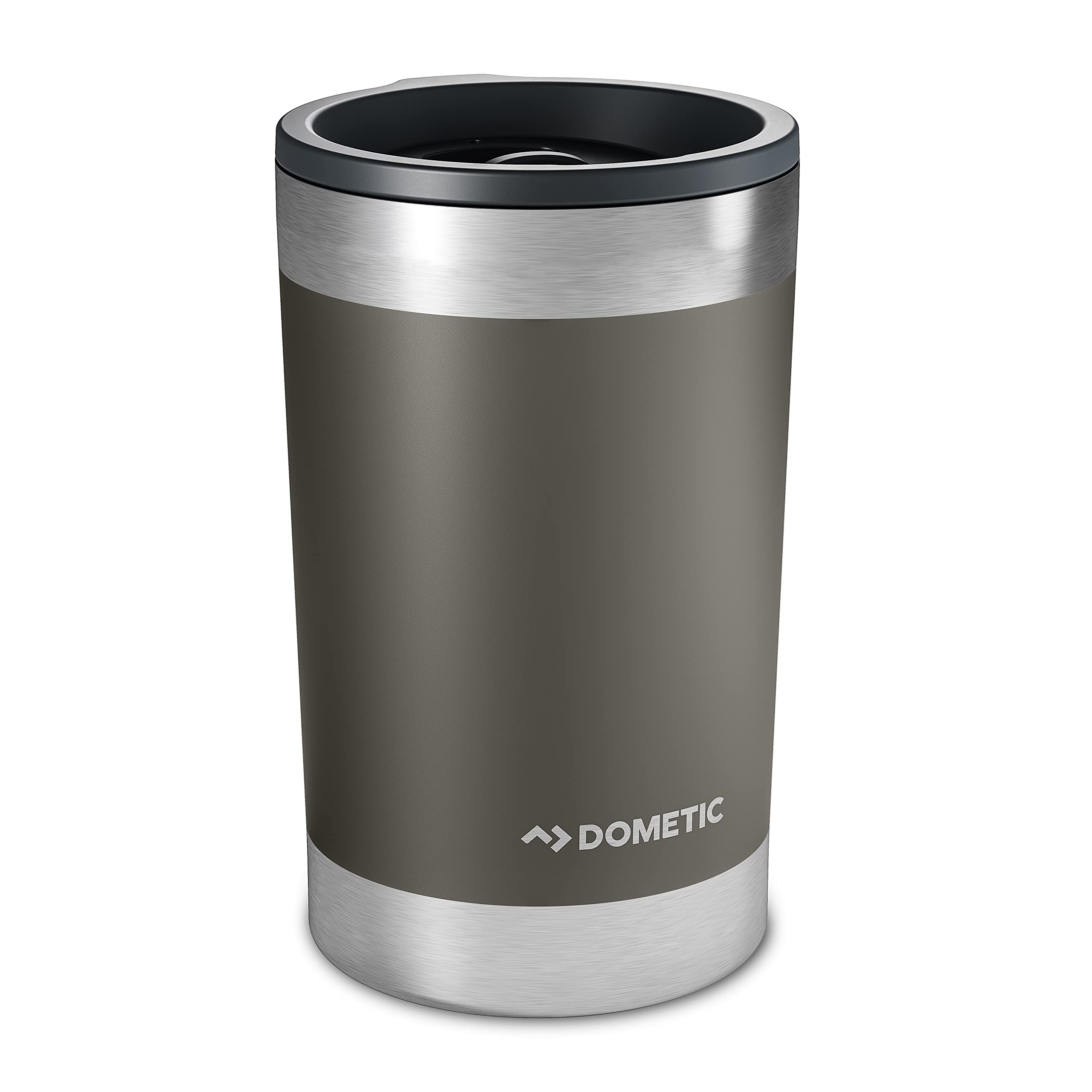 Thermo Dometic Tumbler, Stainless Steel, Vacuum Insulated with Splash Resistant Press-fit Function Lid (Ore, 10 Oz)