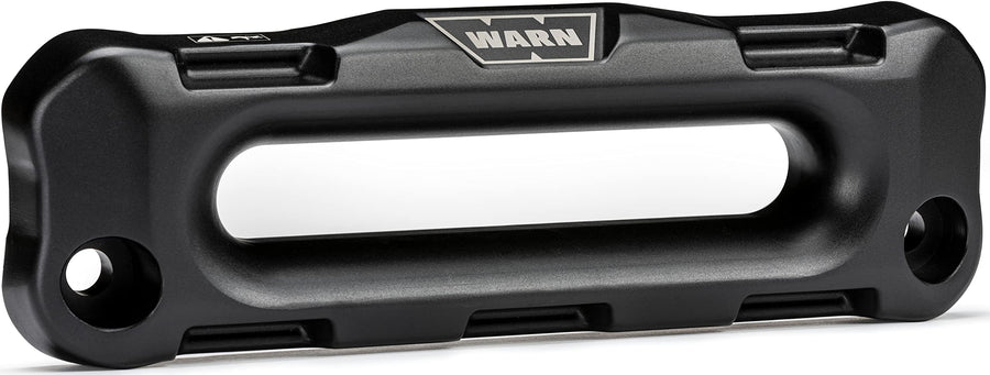 Hawse Offset Fairlead WARN 106880 - Black, Fits: Synthetic Winch Rope