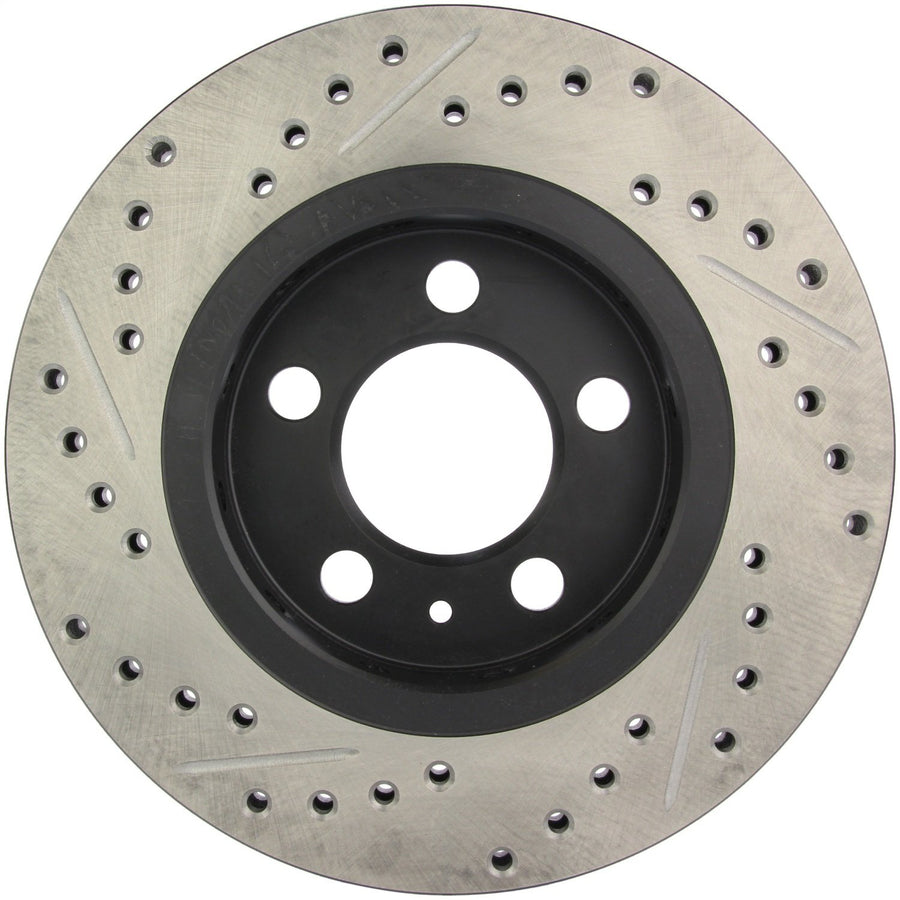 Sport Drilled/Slotted Brake Rotor StopTech 127.33069L (Rear Left), 1 Pack