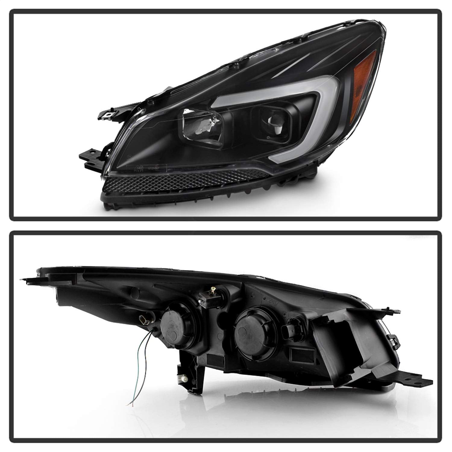 Projector Headlights Xtune (PRO-JH-FESCA13-LB-BK) (Akkon)