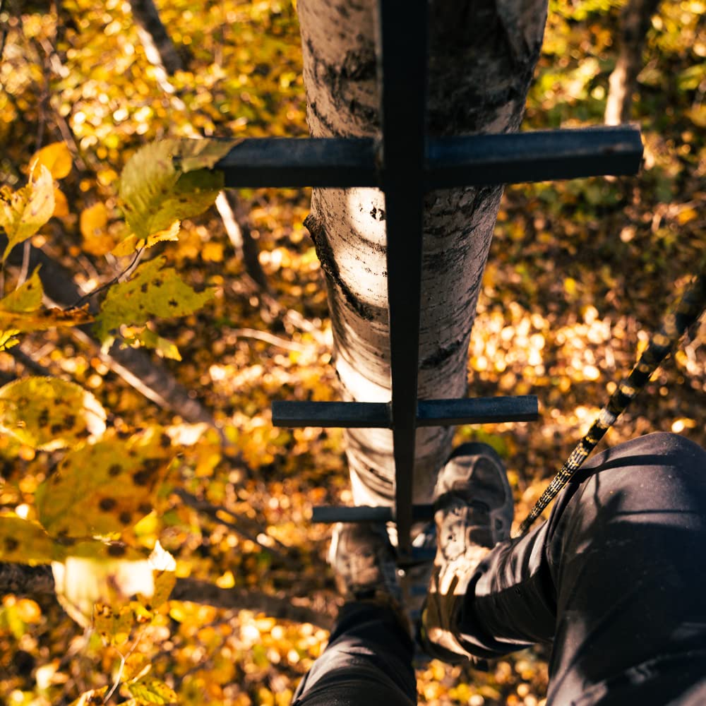 Big Foot™ 20’ Rivers Edge® Connect-N-Climb, Tree Climbing System, 5’ Sections, 4 Total Sections, Double Step Design, Tractionite™ Non-Slip Coating, RE723