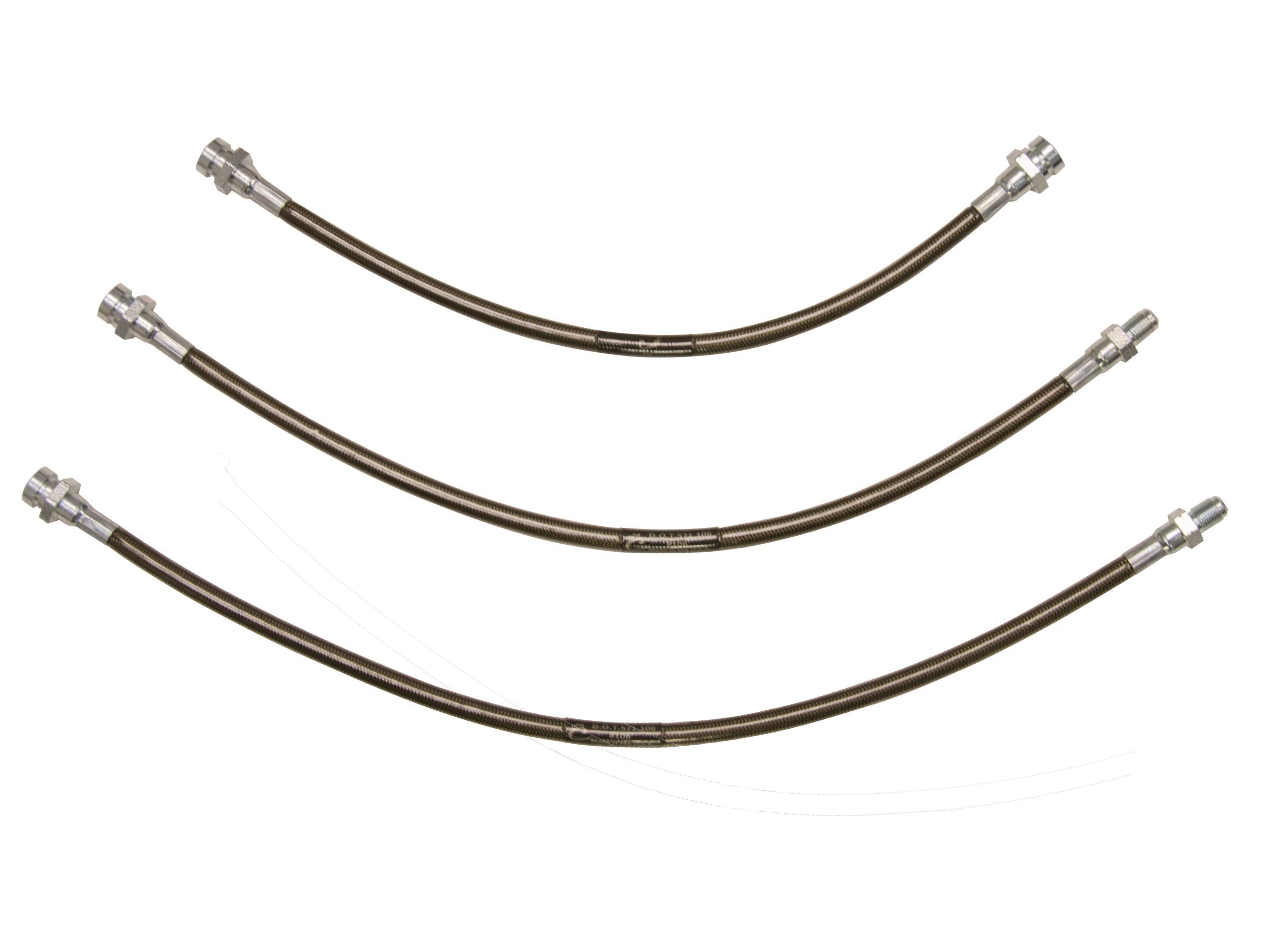 3" ICON Lift Brake Line Kit, Compatible with 1991-97 Toyota Land Cruiser, 53009