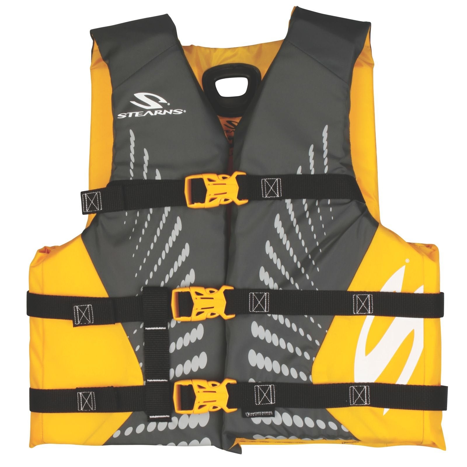 Kids STEARNS Antimicrobial Life Vest USCG Approved Life Jacket for 50-90 Pounds