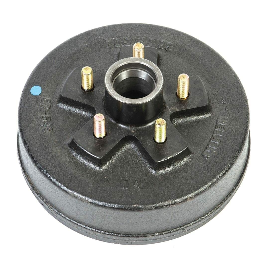 Trailer Brake Hub Assembly Husky Towing 30796 with Drum - 2300-4000 lb Capacity 5 x 4.5 Bolt Pattern 1/2 Inch Stud Fits 10 Inch x 2-1/4 Inch Drum, Single