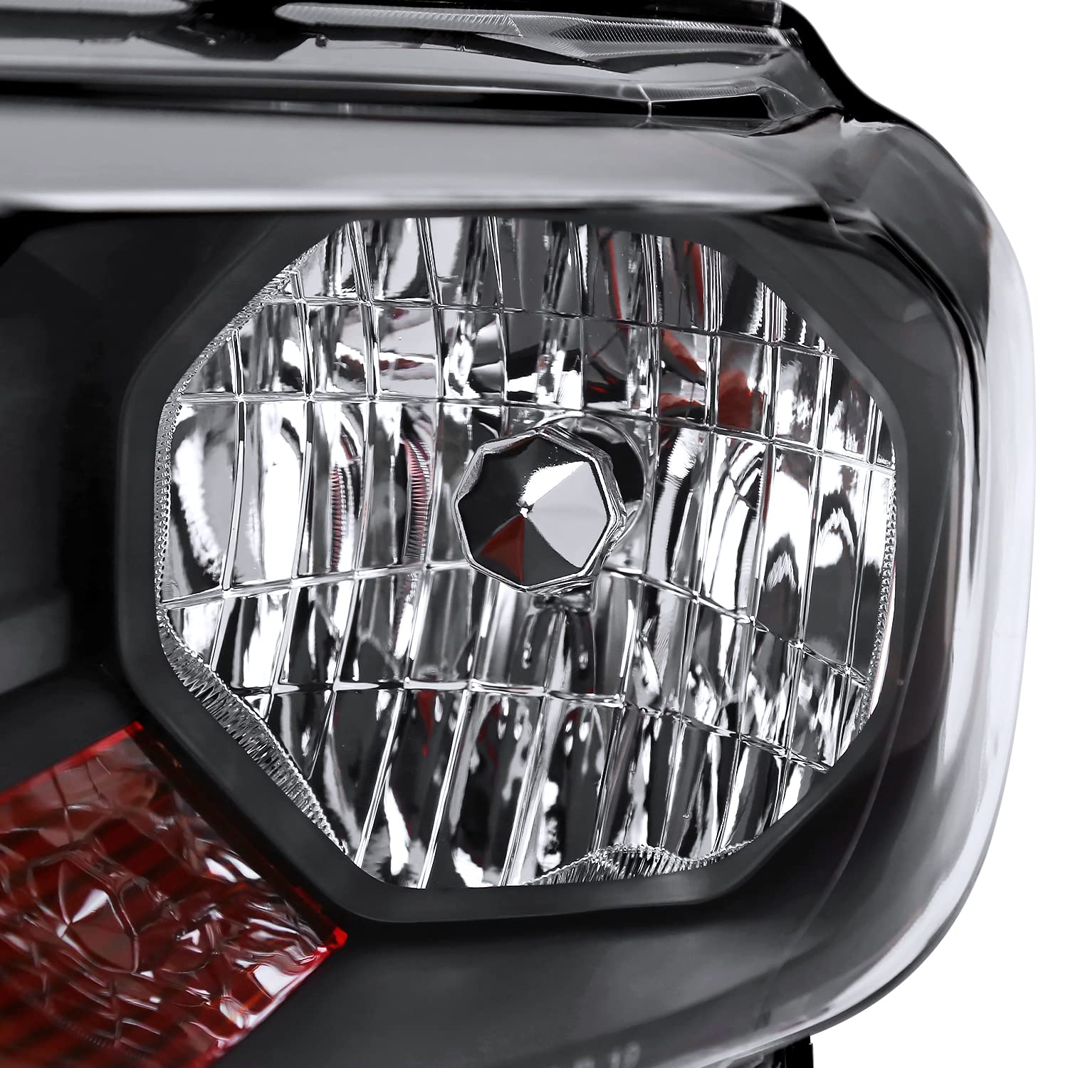 Black Headlights SPEC-D TUNING Compatible with 2019-2022 Ford Ranger XL/XLT, Left + Right Pair Headlamps Assembly