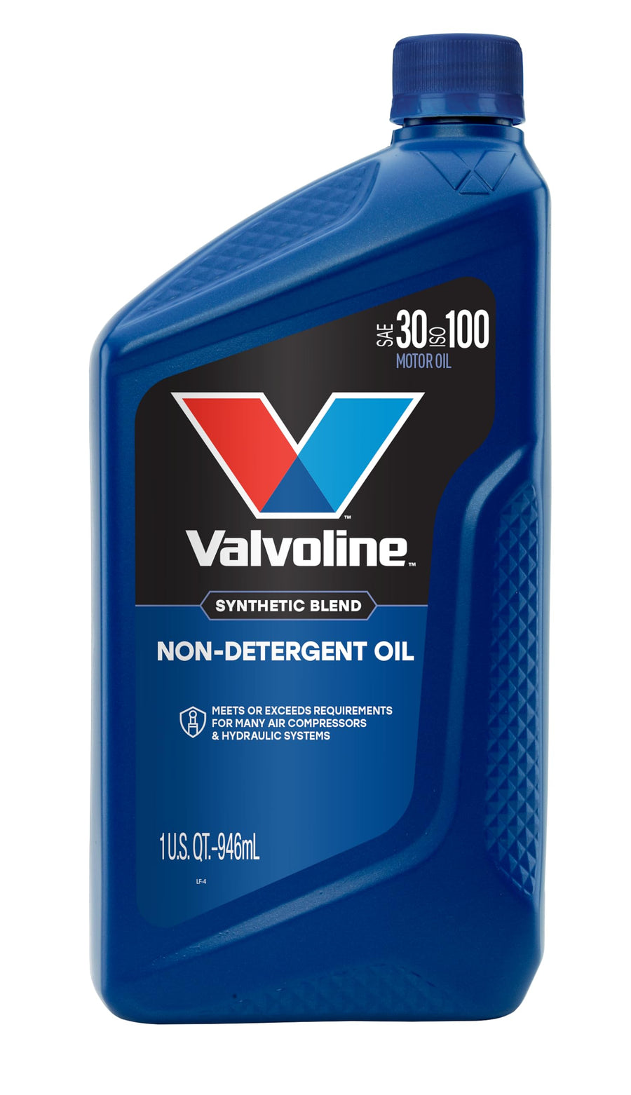 Valvoline Non-Detergent Daily Protection 30 Oil 1 QT, Case of 6