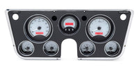 Dakota Digital VHX System, 1967-73 Chevy Truck - Silver Face Red Display