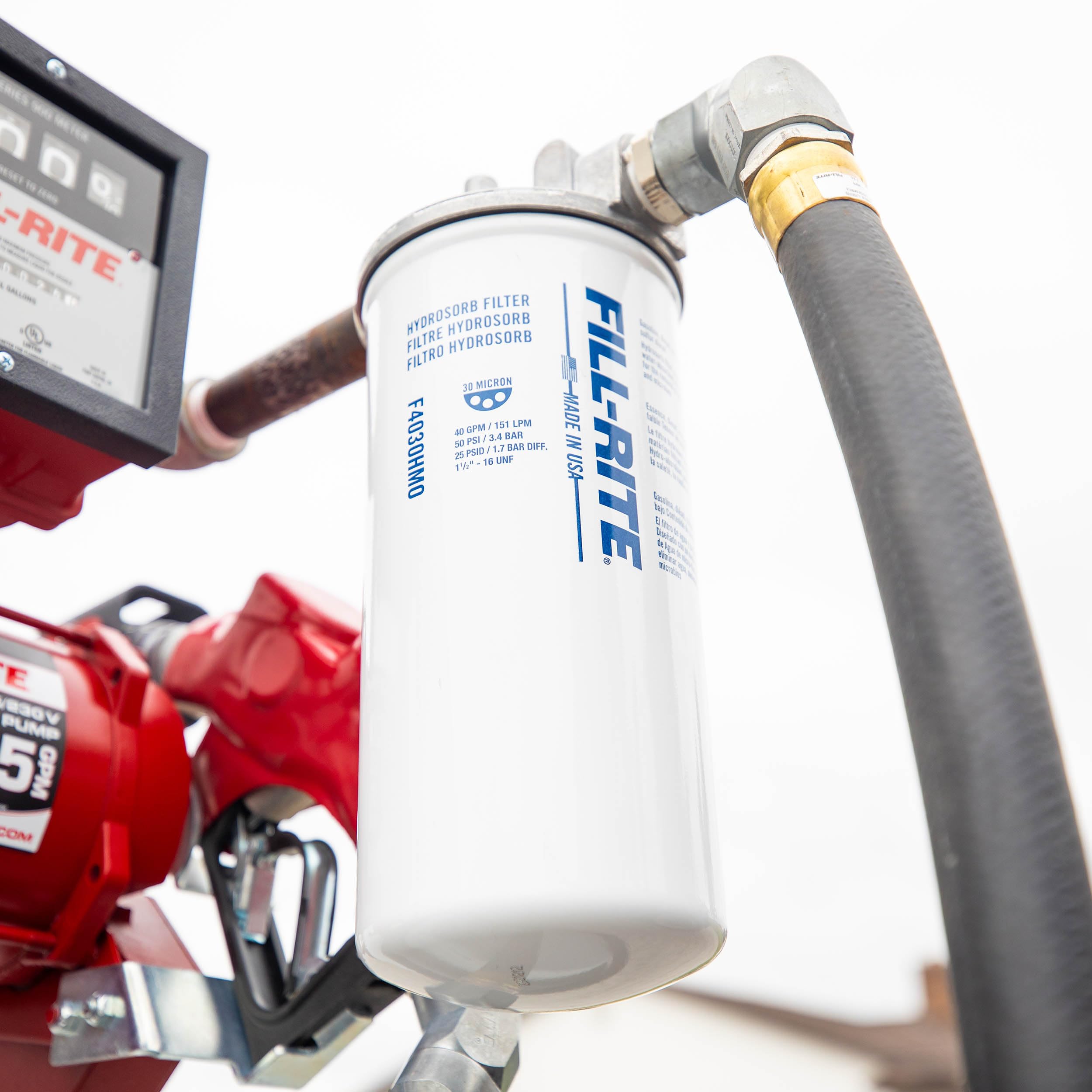 Fill-Rite 40 GPM (151 LPM) Water Detecting F4030HM0 Spin-On Fuel Filter 30 Micron