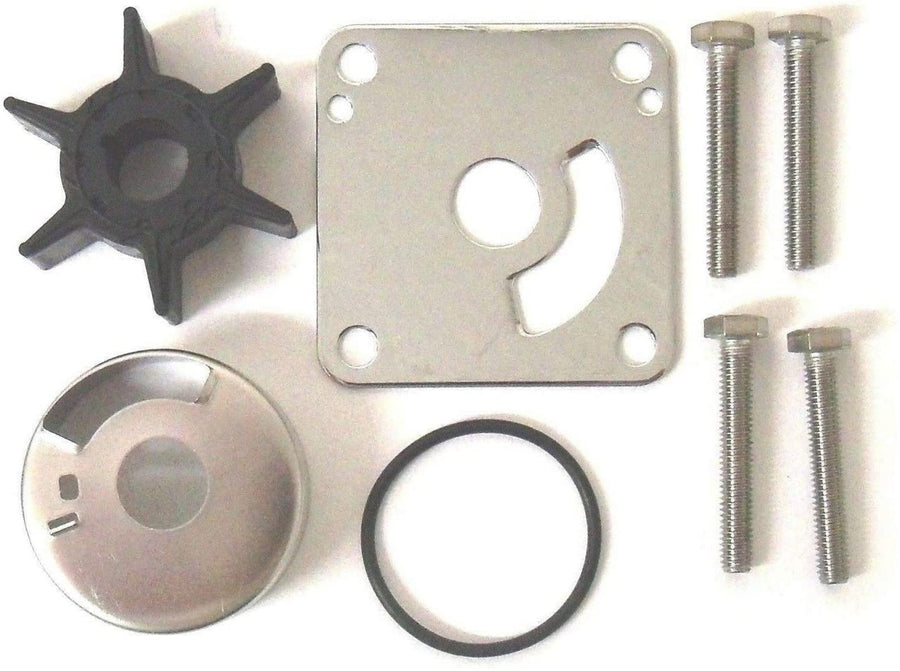 Engineered Marine Products Water Pump Impeller Kit 20 & 25 Hp for Yamaha Outboard 2 Cylinder 1988-2009 Replaces 6L2-W0078-00-00, 18-3431