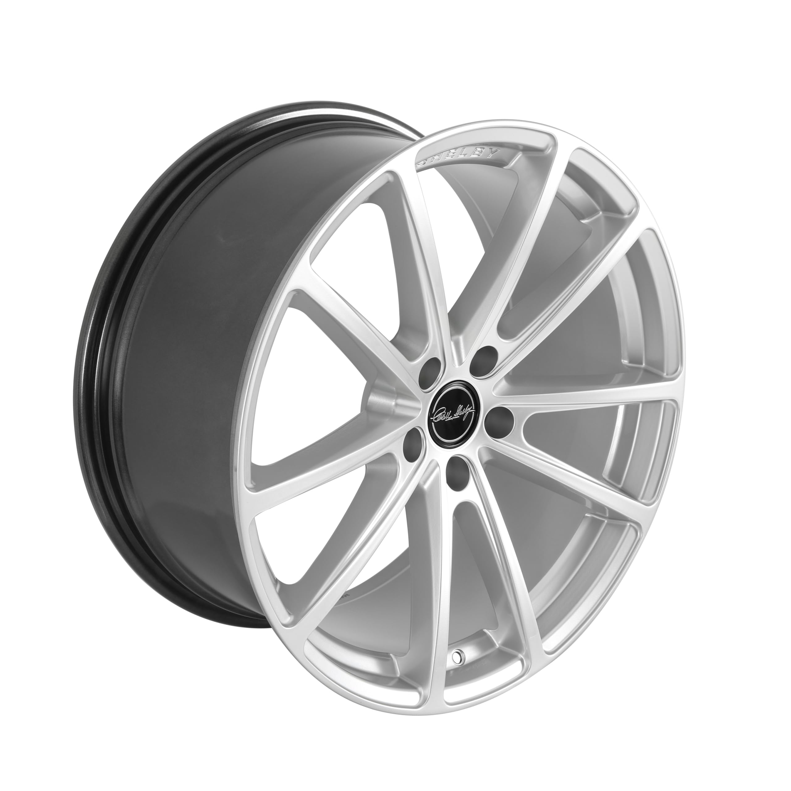 CS10-295530-CP Carroll Shelby Wheels 20 x 9.5 in. - 5 x 114.3-37mm Offset - Chrome Powder
