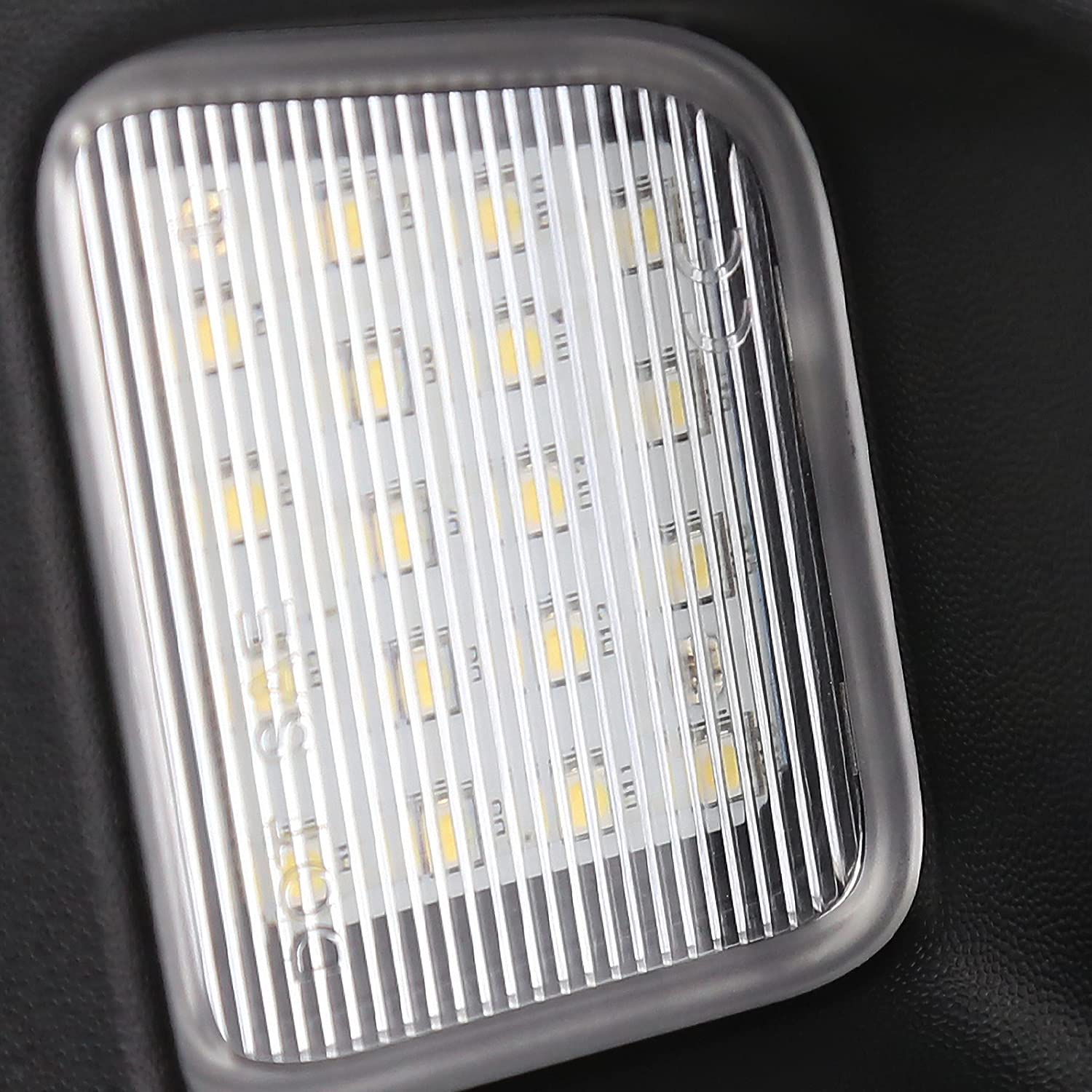 Spec-D Tuning Rear Clear License Plate LED Lights Lamps Compatible with Dodge Ram 1500 2500 3500 2003-2018, 2019 Classic