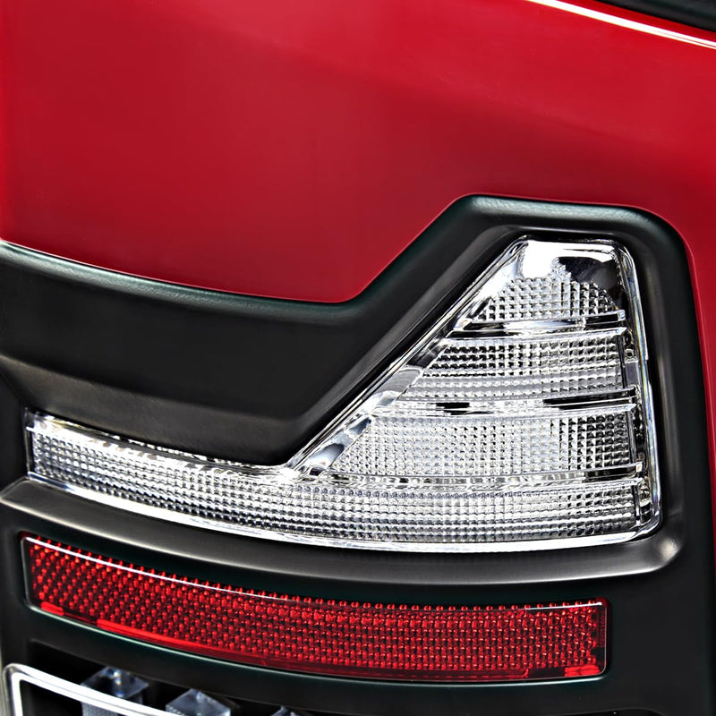 Black Tail Lights w/Red LED SPEC-D TUNING Compatible with 2002-2006 Dodge Ram 1500/2500 / 3500, Left + Right Pair Assembly