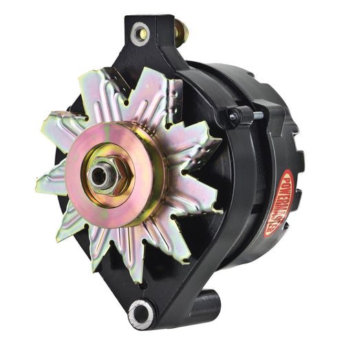 Black Powermaster 570781 Alternator (1G 75A 1V Pulley 1 Wire)